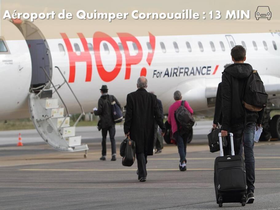 O'Dean Apartment Quimper Bagian luar foto