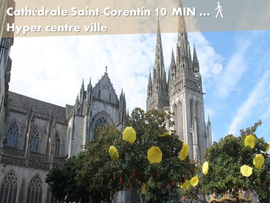 O'Dean Apartment Quimper Bagian luar foto
